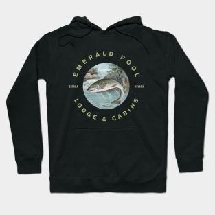 Emerald Pool Lodge by © Buck Tee Originals Hoodie